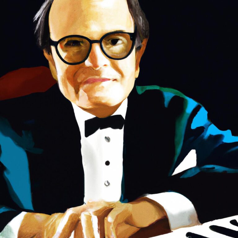 El Compositor Italiano Ennio Morricone Es Conocido Por Sus Icónicas