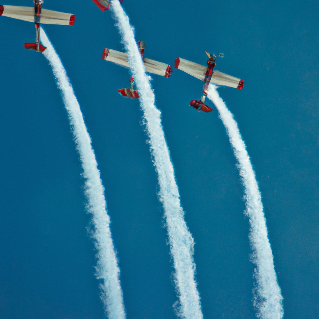 El Aerobatics Es La Práctica De Maniobras De Vuelo Que No Son Necesarias Para La Navegación Normal.