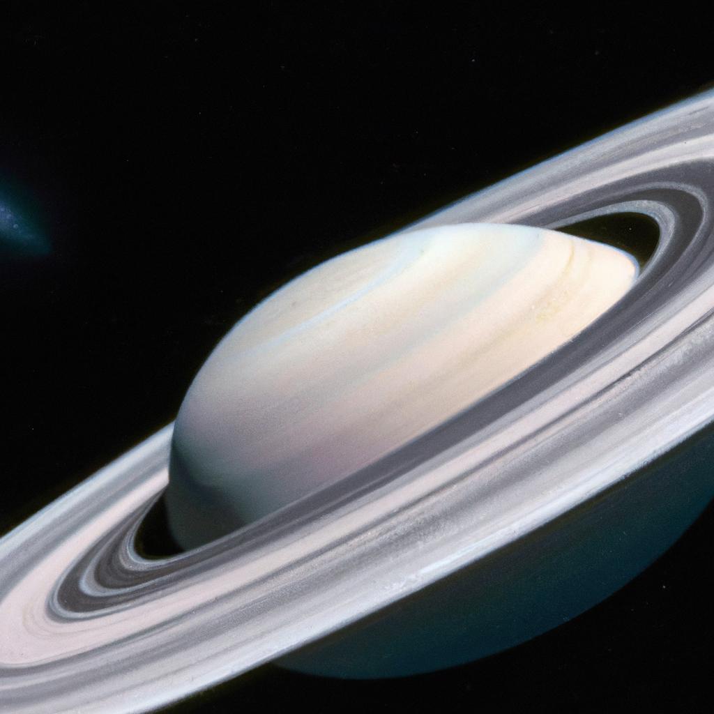 El Anillo Principal De Saturno Está Compuesto Principalmente De Partículas De Hielo Y Es El Más Visible De Los Anillos Del Planeta.