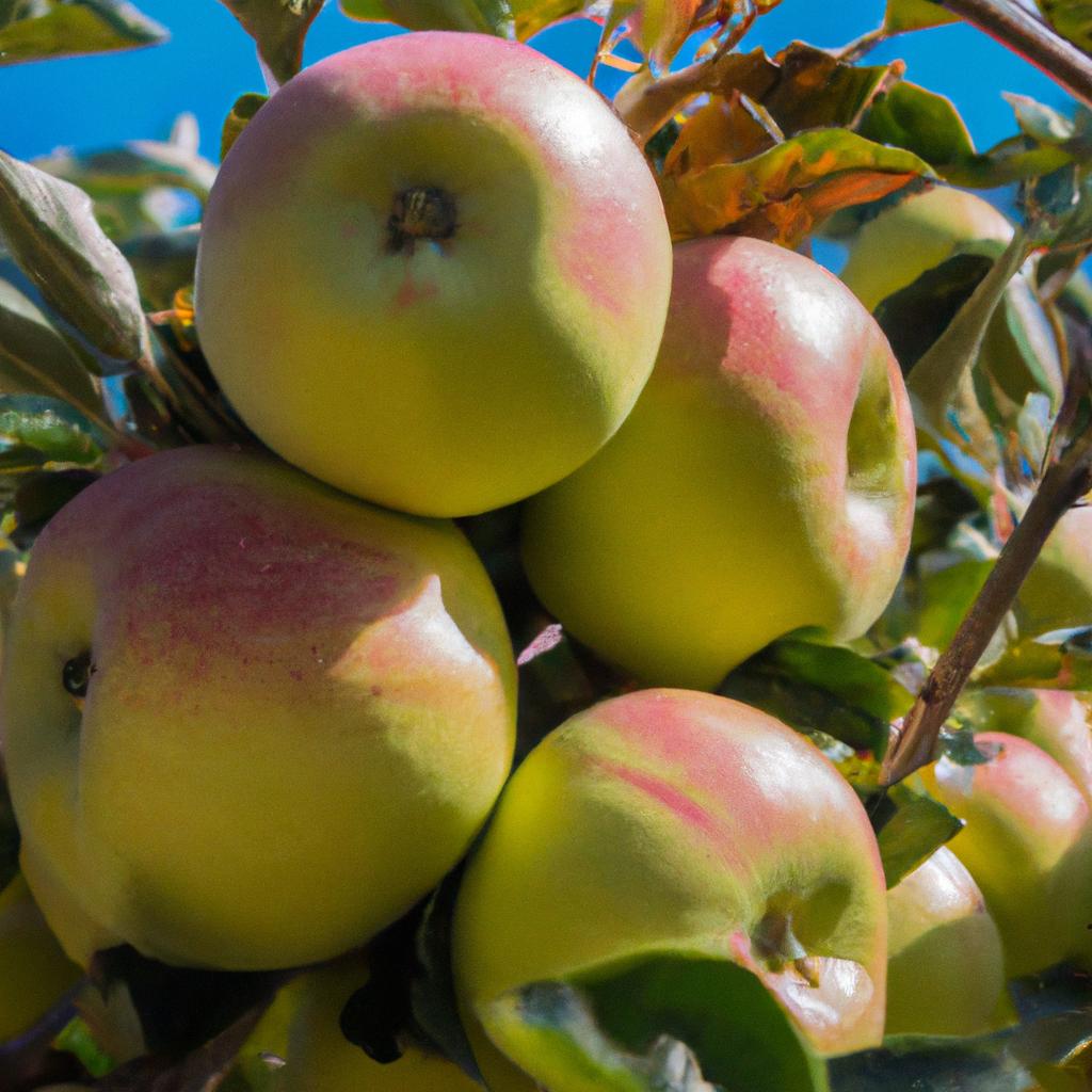 El árbol De Manzano Es Originario De Asia Central Y Se Cultiva En Todo El Mundo Por Sus Deliciosas Frutas, Las Manzanas.