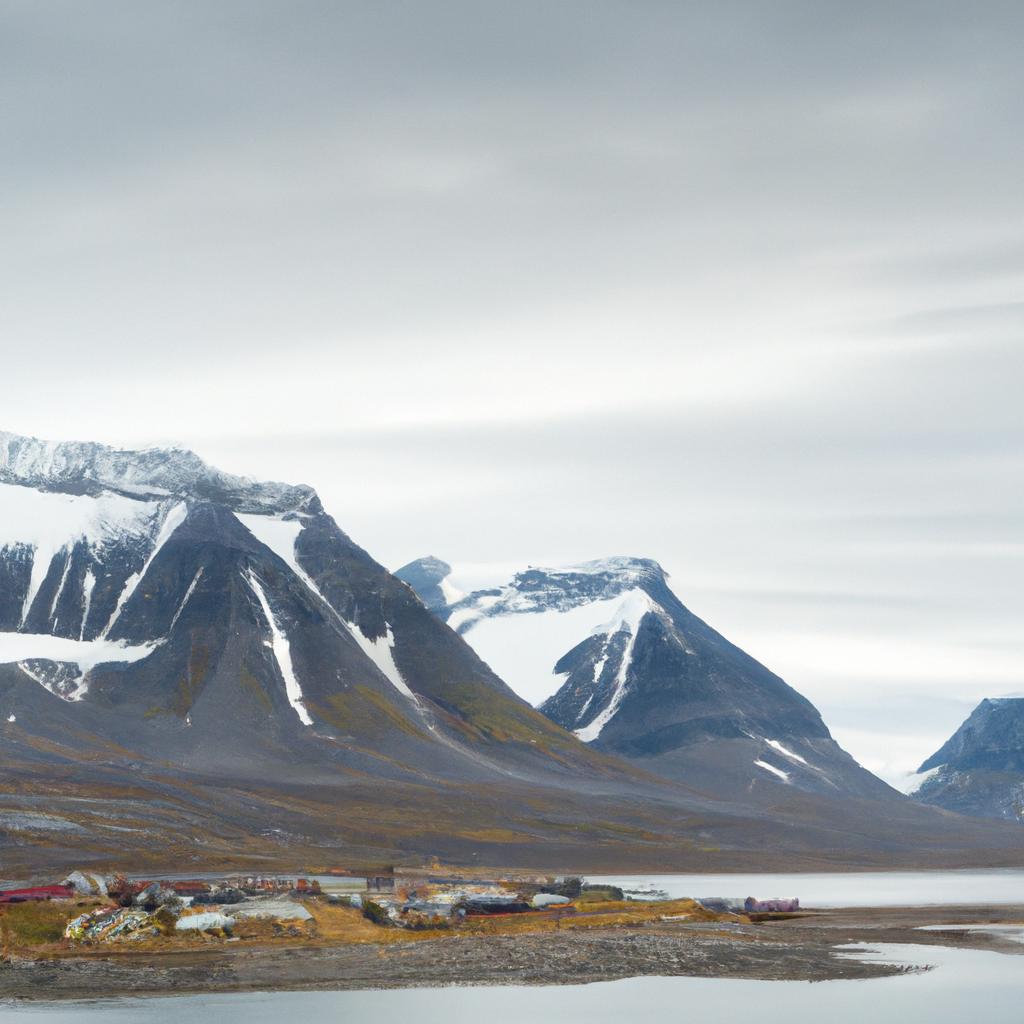 El Archipiélago Svalbard En Noruega Es El Asentamiento Humano Más Al Norte Del Mundo.