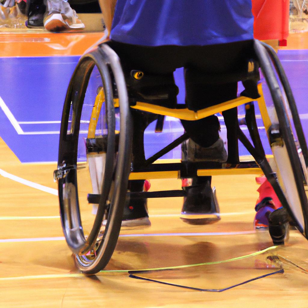 El Baloncesto En Silla De Ruedas Es Una Versión Del Baloncesto Que Se Juega En Sillas De Ruedas.