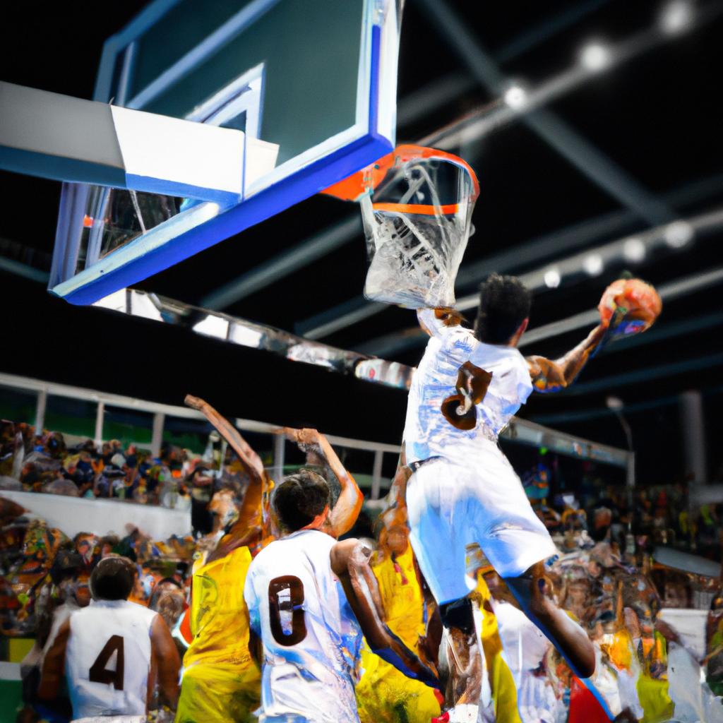 El Baloncesto Es Un Deporte De Equipo Jugado En Una Cancha Donde Dos Equipos De Cinco Jugadores Intentan Anotar Lanzando Una Pelota A Través De Una Canasta Elevada.