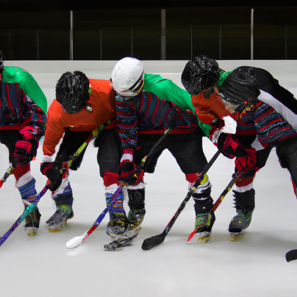 El Bandy Es Un Deporte De Equipo Jugado En Una Pista De Hielo, Similar Al Hockey Sobre Hielo, Pero Se Juega Con Una Bola En Lugar De Un Puck.