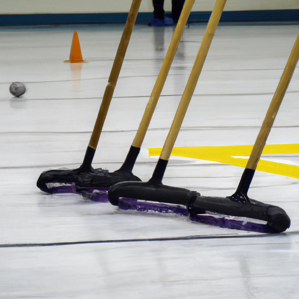 El Broomball Es Un Deporte De Equipo Jugado En Una Pista De Hielo, Similar Al Hockey, Pero Se Juega Con Una Bola Y Los Jugadores Usan Escobas En Lugar De Palos.