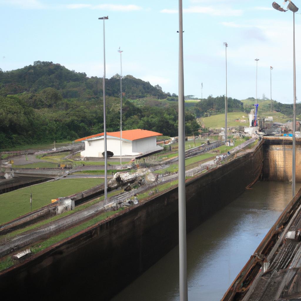 El Canal De Panamá, Completado En 1914, Transformó El Comercio Mundial Al Eliminar La Necesidad De Navegar Alrededor De América Del Sur.