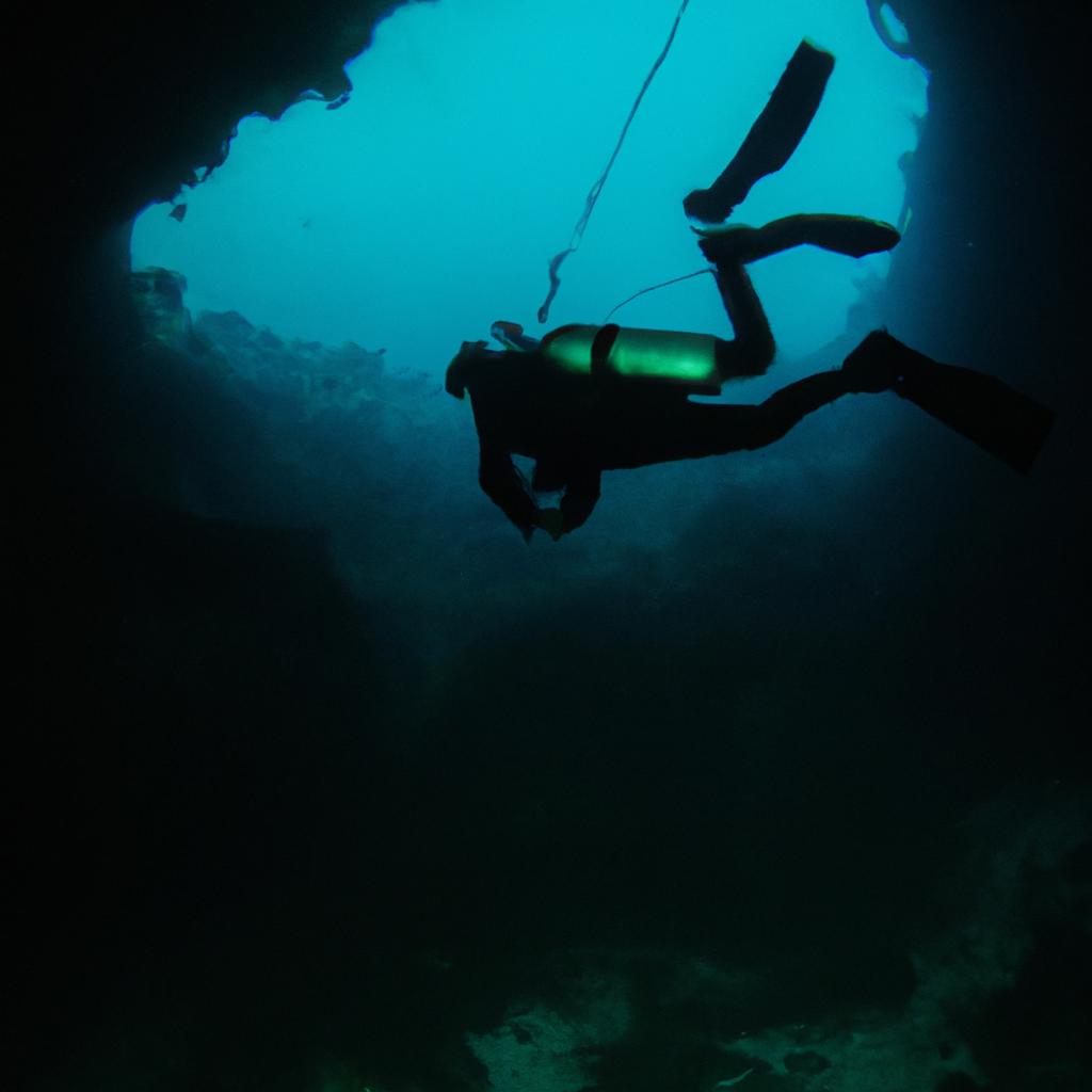 El Cave Diving Es Una Forma De Buceo Que Se Practica En Cuevas Subacuáticas.