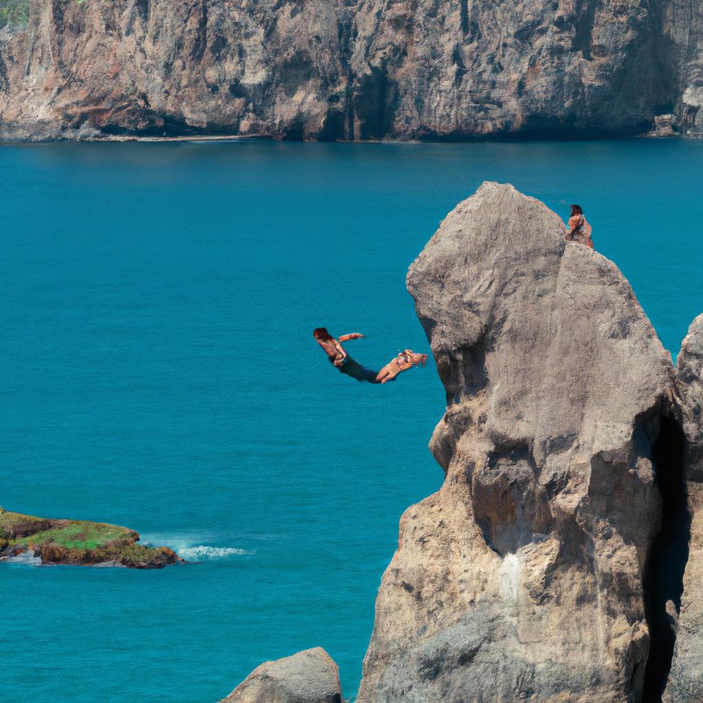 El Cliff Diving Implica Saltar Desde Acantilados De Gran Altura Hacia El Agua.