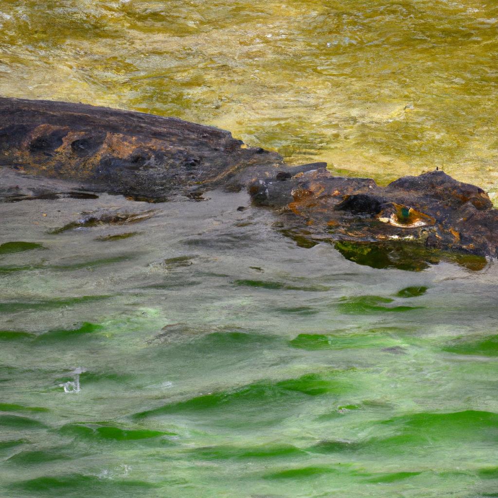 El Cocodrilo De Agua Salada Es El Reptil Más Grande Del Mundo Y Puede Alcanzar Longitudes De Hasta 7 Metros.