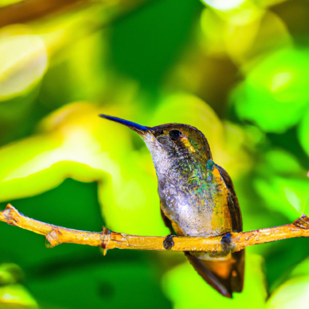 El Colibrí Abeja Es El Ave Más Pequeña Del Mundo, Con Un Peso Promedio De Solo 2 Gramos.