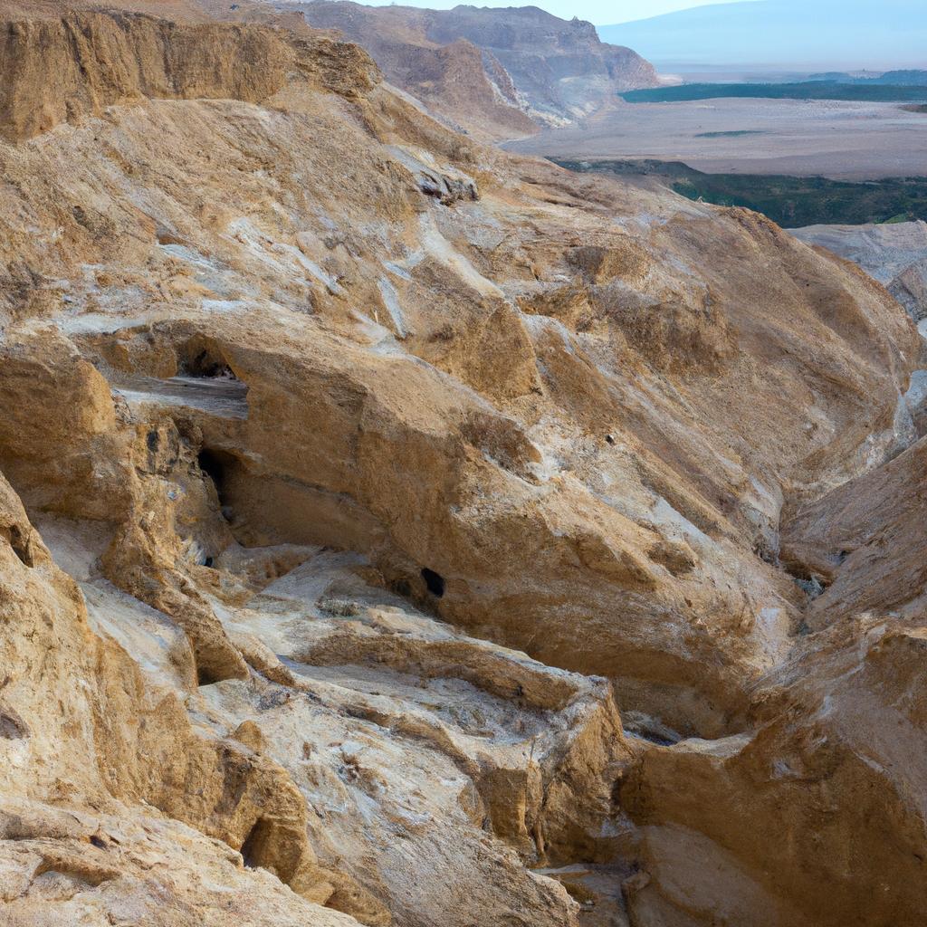 El Descubrimiento De Las Cuevas De Qumran En Israel Ha Proporcionado Valiosos Textos Y Manuscritos Religiosos Del Judaísmo Antiguo, Como Los Rollos Del Mar Muerto.