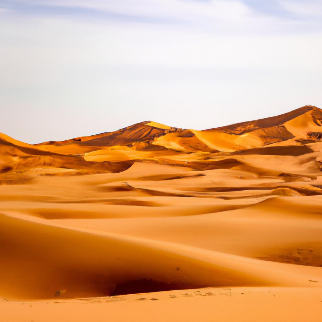 El Desierto Del Sáhara, Ubicado En El Norte De África, Es El Desierto Caliente Más Grande Del Mundo Y Cubre Una Superficie Aproximada De 9.2 Millones De Kilómetros Cuadrados.