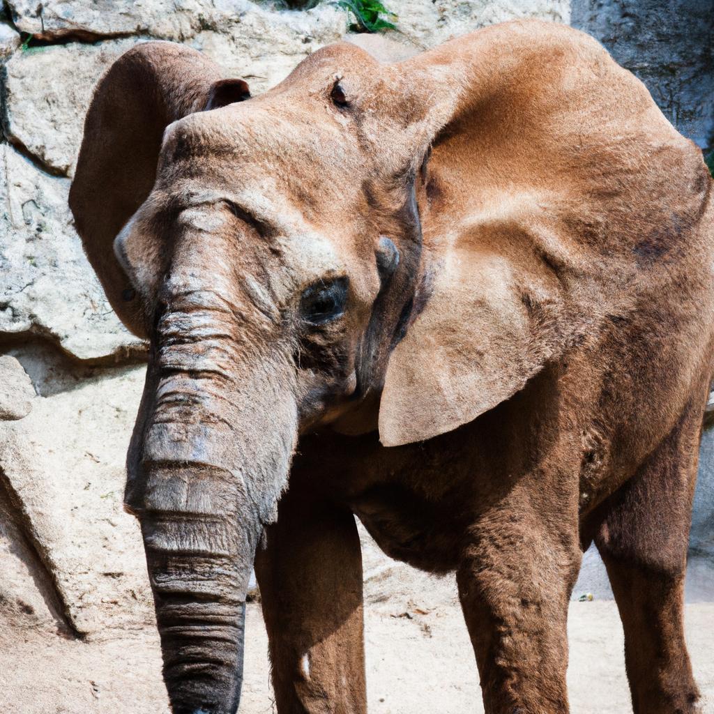 El Elefante Africano Tiene El Cerebro Más Grande De Todos Los Mamíferos Terrestres Y Es Conocido Por Su Inteligencia Y Memoria.