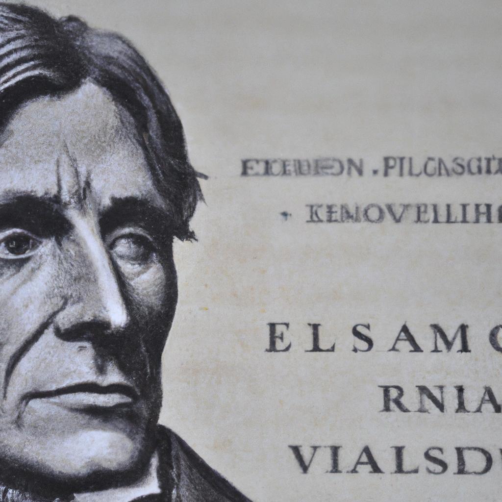 El Escritor Estadounidense Ralph Waldo Emerson Fue Uno De Los Líderes Del Movimiento Trascendentalista Y Su Obra Influyó En El Desarrollo Del Pensamiento Literario Y Filosófico En Estados Unidos.