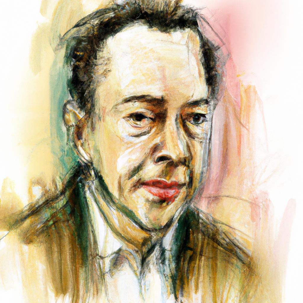 El Escritor Francés Albert Camus Recibió El Premio Nobel De Literatura En 1957 Por Su Profundo Análisis De Los Problemas Y Valores De La época En Sus Obras.