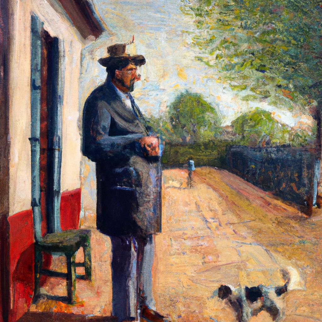 El Famoso Pintor Francés Camille Pissarro Fue Uno De Los Fundadores Del Impresionismo Y También Influyó En El Arte Postimpresionista.