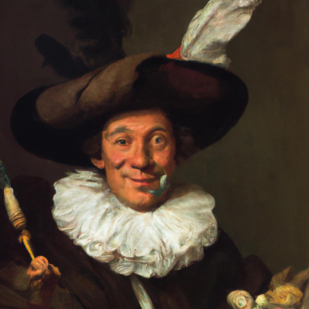 El Famoso Pintor Neerlandés Frans Hals Es Conocido Por Sus Retratos Realistas Y Animados, Que Capturan La Personalidad Y La Vida De Sus Sujetos.