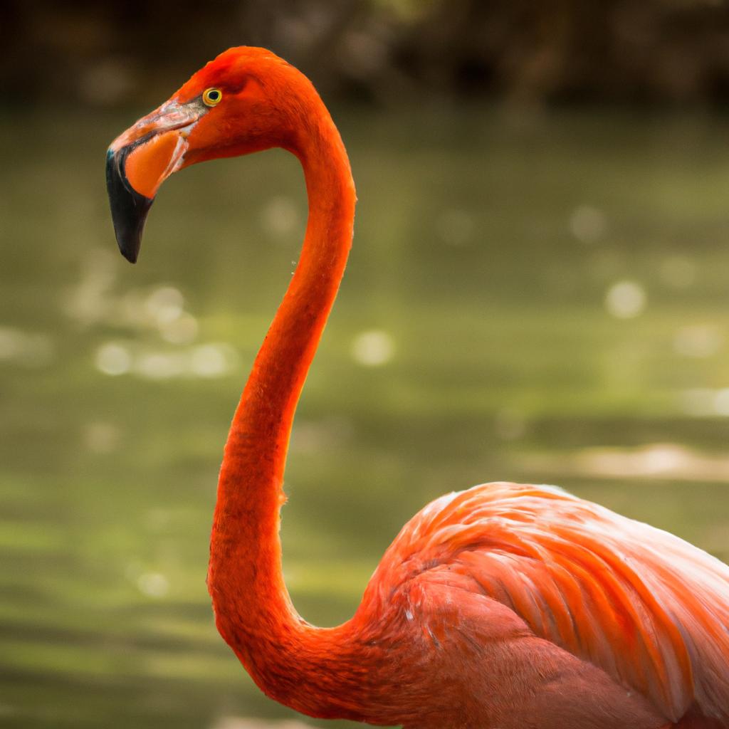 El Flamenco Es Conocido Por Su Color Rosa Vibrante Y Su Capacidad Para Pararse Sobre Una Sola Pata Durante Largos Períodos De Tiempo.