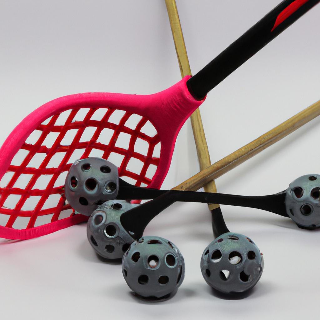 El Floorball Es Un Tipo De Hockey De Interior Que Se Juega Con Palos De Plástico Ligero Y Una Bola De Plástico Con Agujeros.