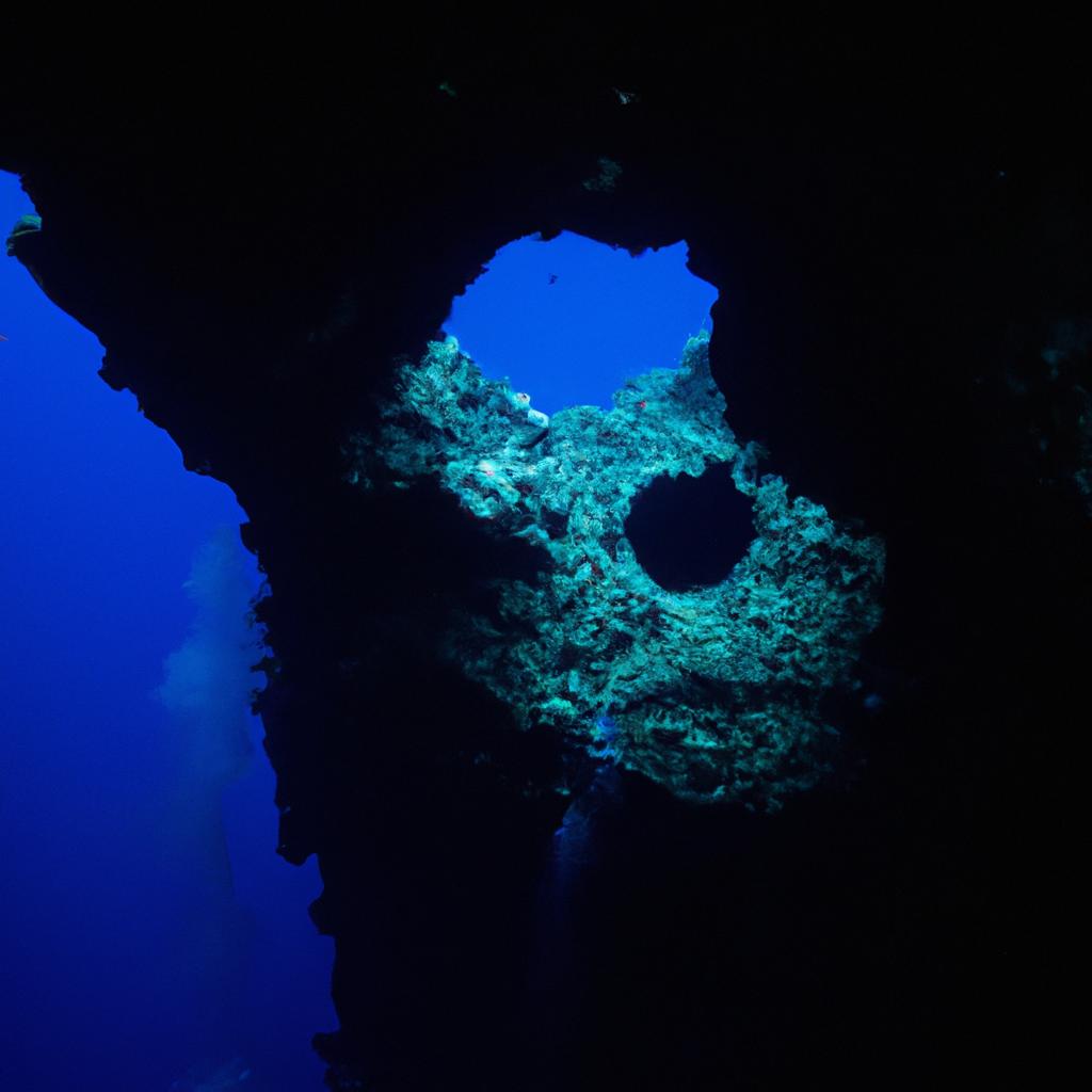 El Gran Agujero Azul En Belice Es Uno De Los Lugares De Buceo Más Populares Del Mundo.