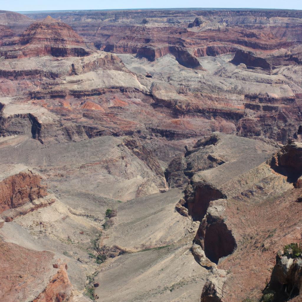 El Gran Cañón, En Arizona, Tiene Más De 1.6 Km De Profundidad En Algunos Lugares.