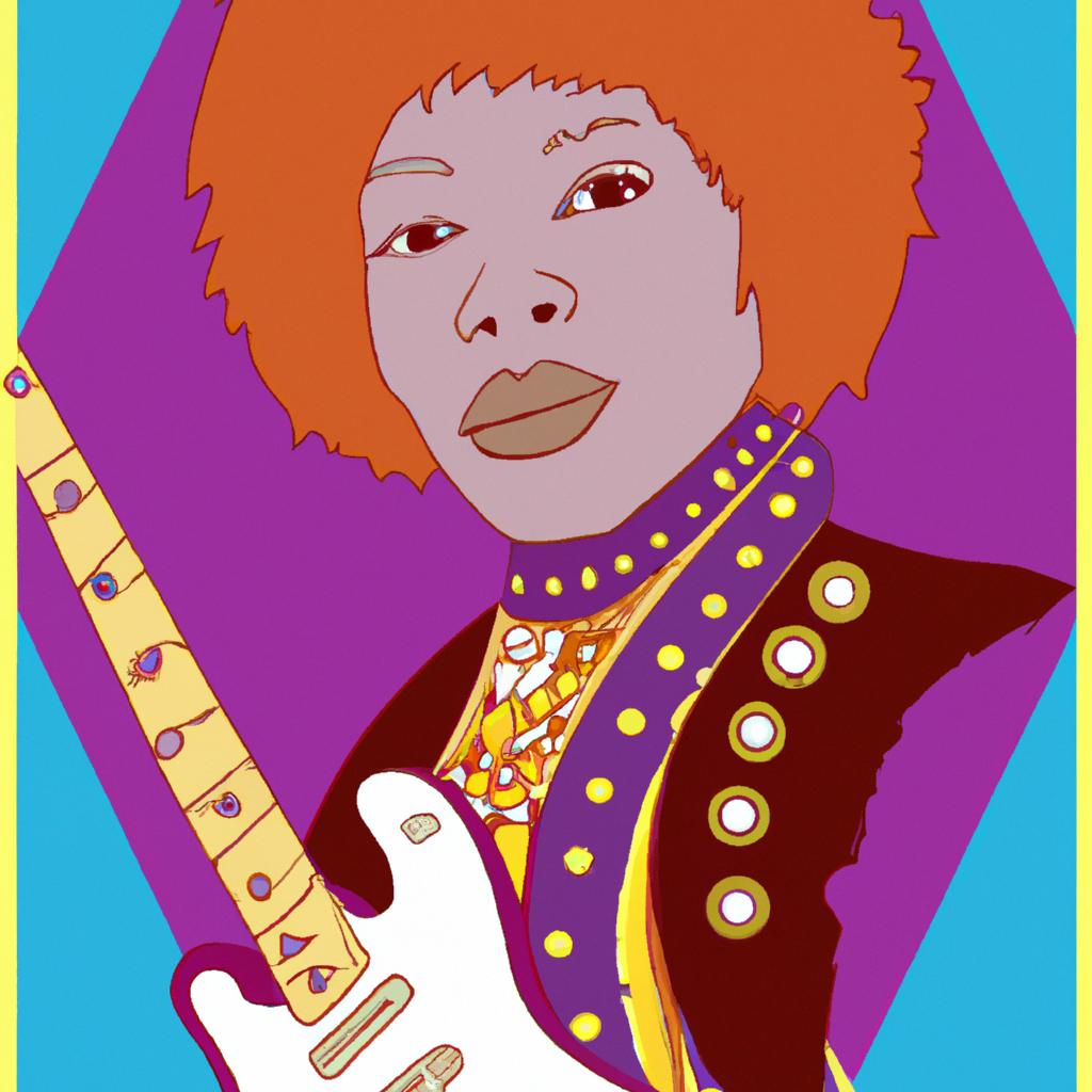 El Guitarrista Jimi Hendrix Es Considerado Uno De Los Mejores Guitarristas De Todos Los Tiempos Debido A Su Innovador Estilo De Tocar Y Su Uso De Efectos De Guitarra.