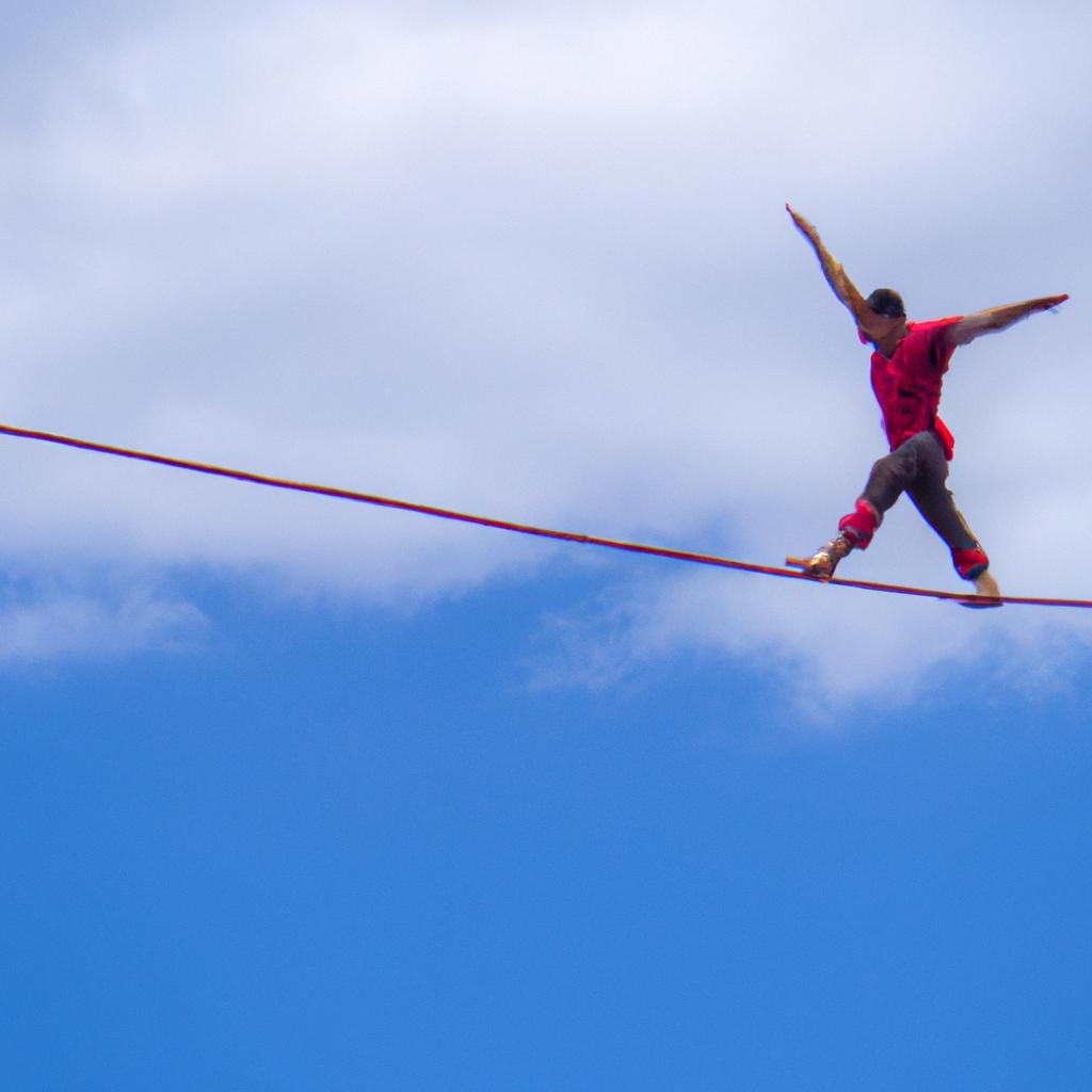 El Highlining Es Una Forma De Slacklining A Alturas Extremas.