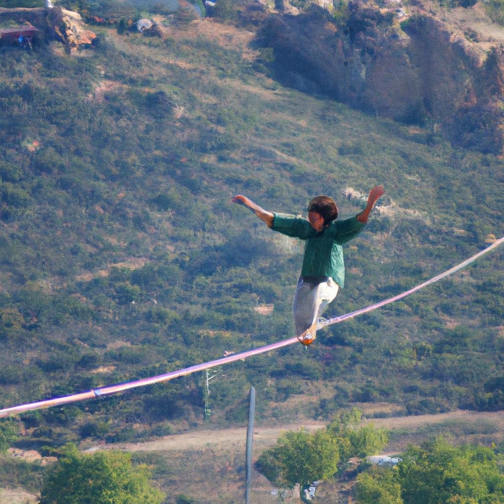 El Highlining Es Una Versión De Slacklining Que Se Realiza A Grandes Altitudes.