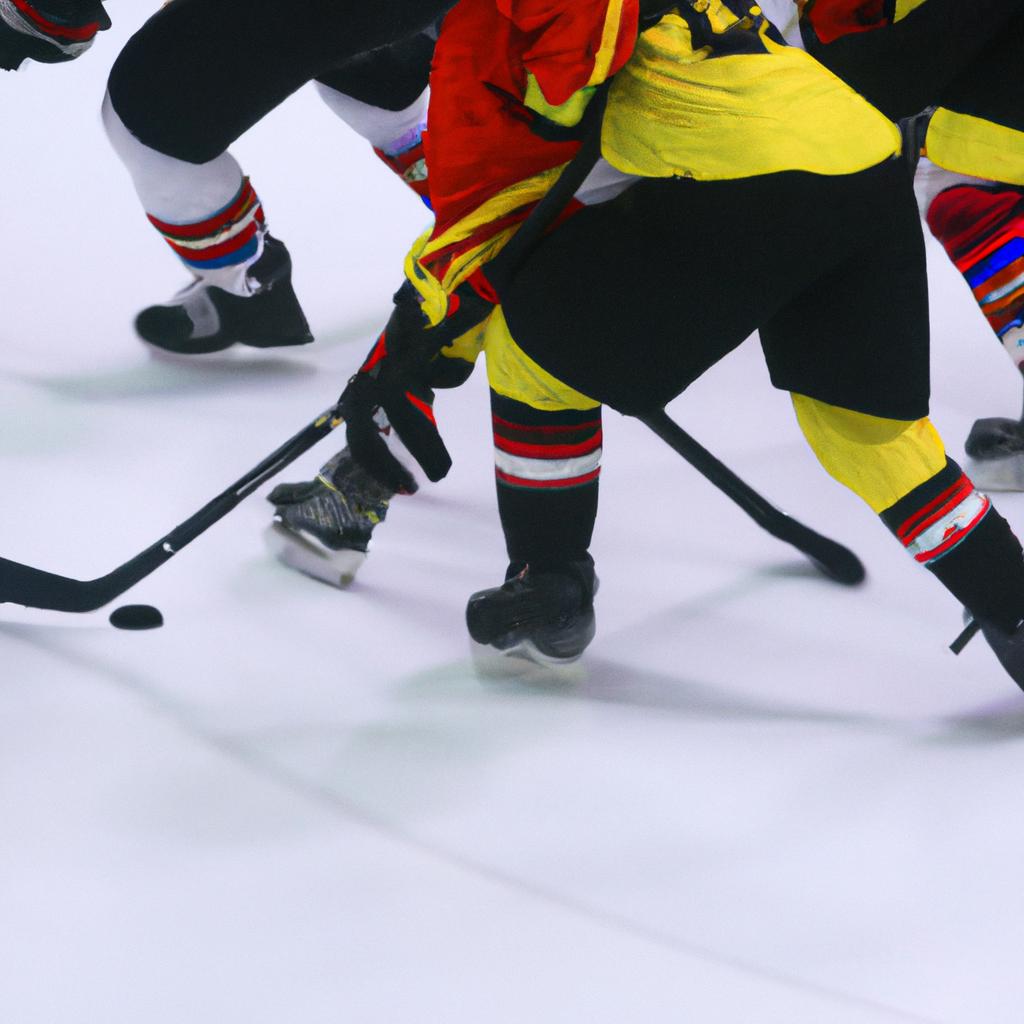 El Hockey Sobre Hielo Es Uno De Los Deportes De Equipo Más Rápidos Y Físicos, Con Jugadores Que A Menudo Superan Los 30 Km/h Sobre El Hielo.