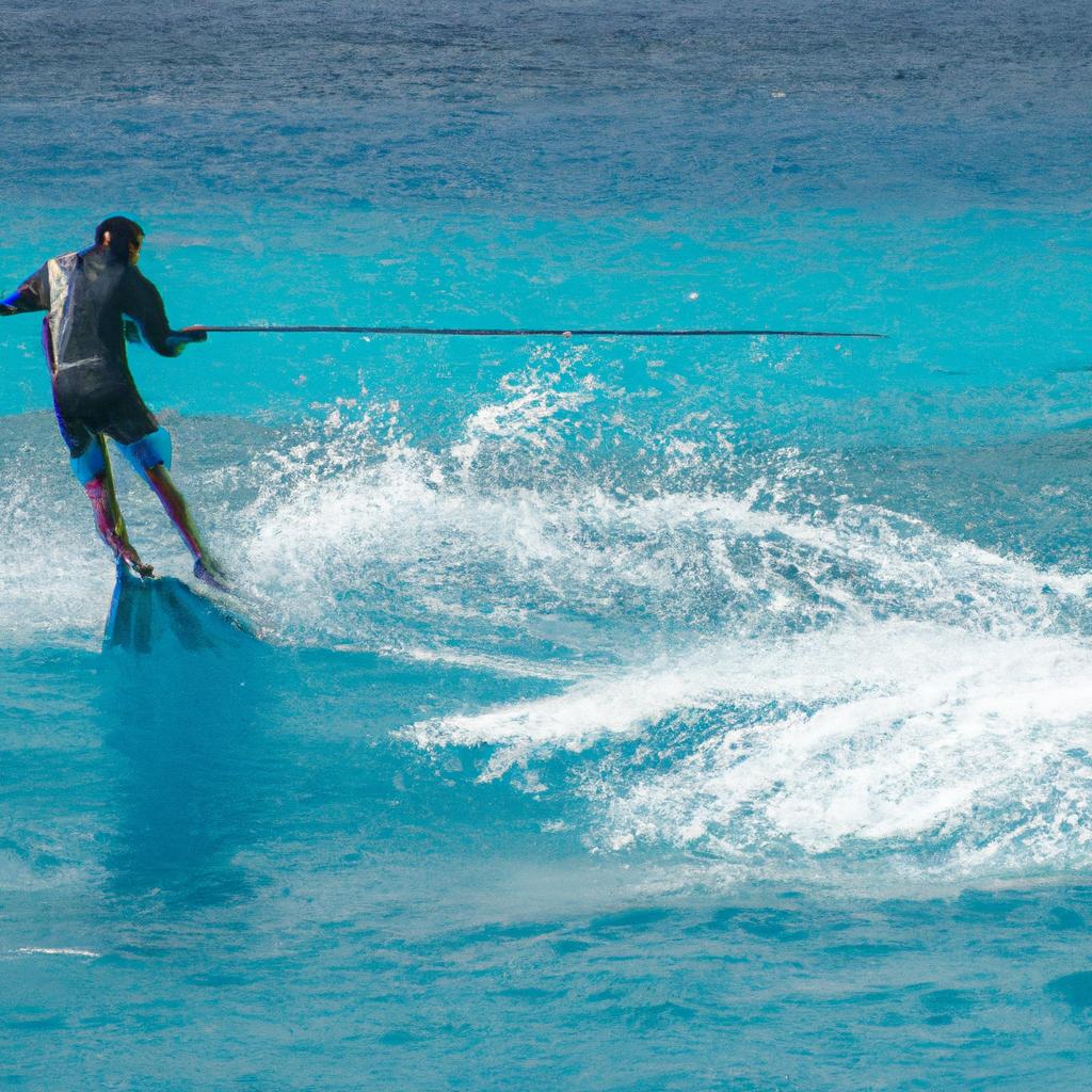 El Hydrofoil Surfing Es Una Forma De Surf Donde La Tabla Tiene Una Ala Subacuática, Lo Que Permite A La Tabla Deslizarse Sobre El Agua.