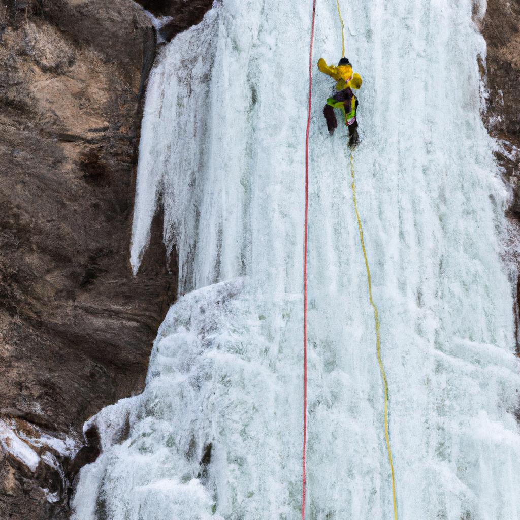 El Ice Climbing Implica Escalar Formaciones De Hielo Inclinadas Como Cascadas Congeladas.