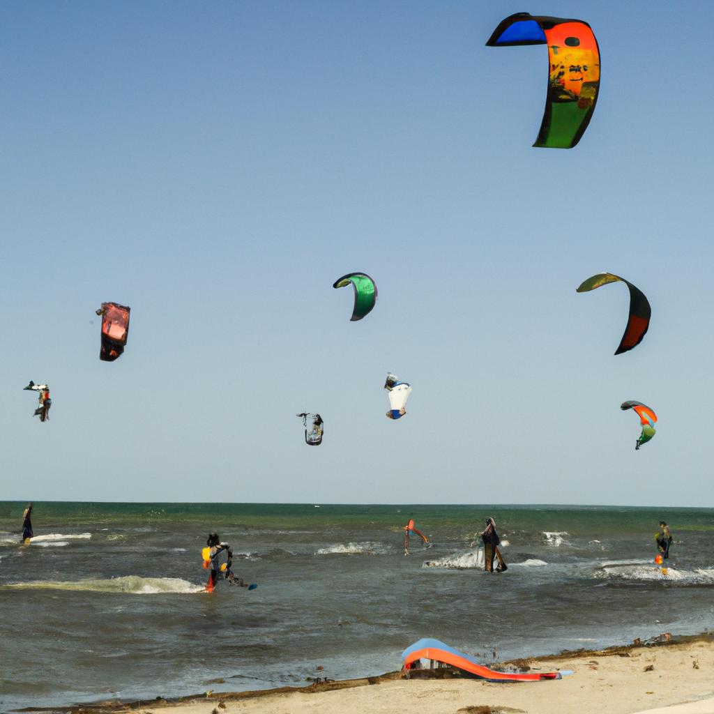 El Kitesurfing Fue Inventado Por Los Hermanos Bruno Y Dominique Legaignoux De Francia En 1984.