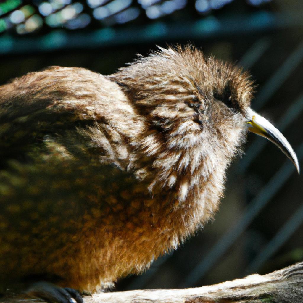 El Kiwi Es Un Ave No Voladora Que Pone Huevos Y Es Nativa De Nueva Zelanda.