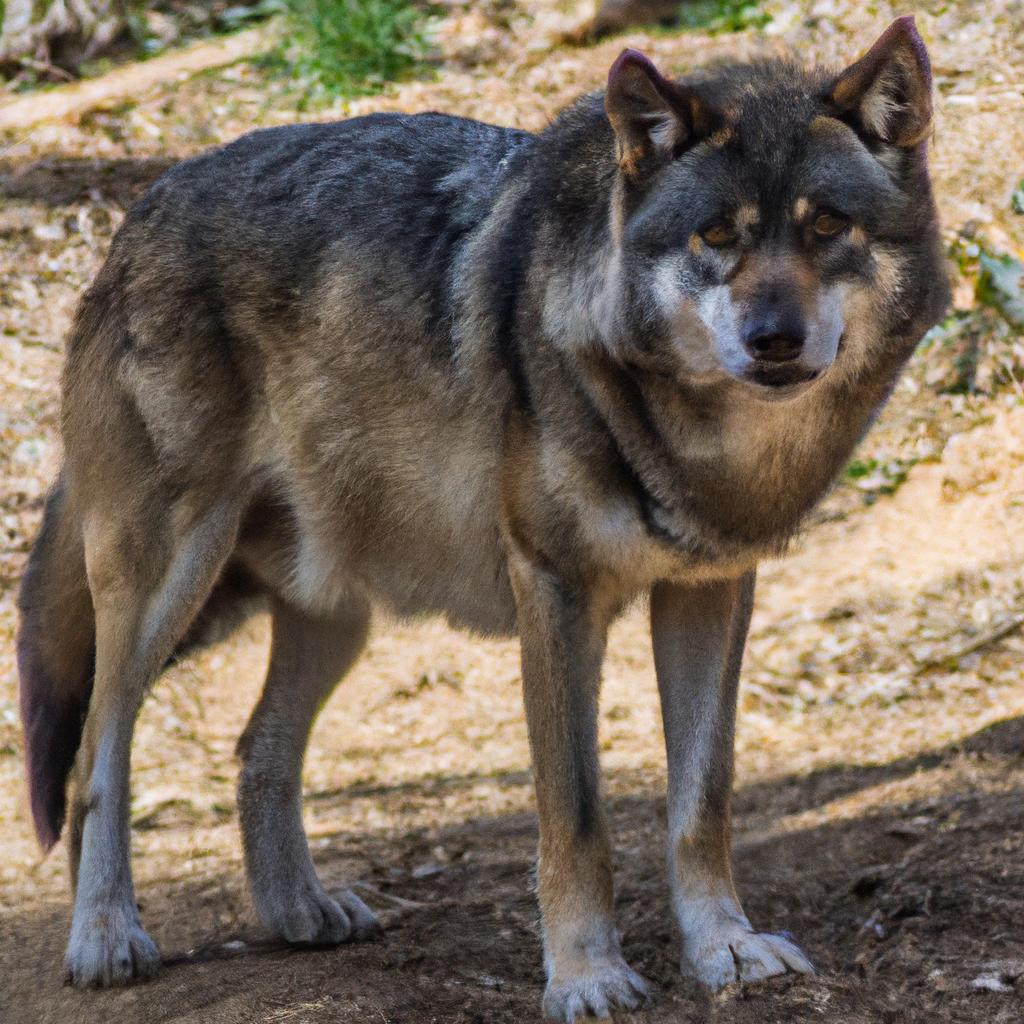 El Lobo Gris Es Un Depredador Social Que Vive En Manadas Y Se Comunica A Través De Aullidos.