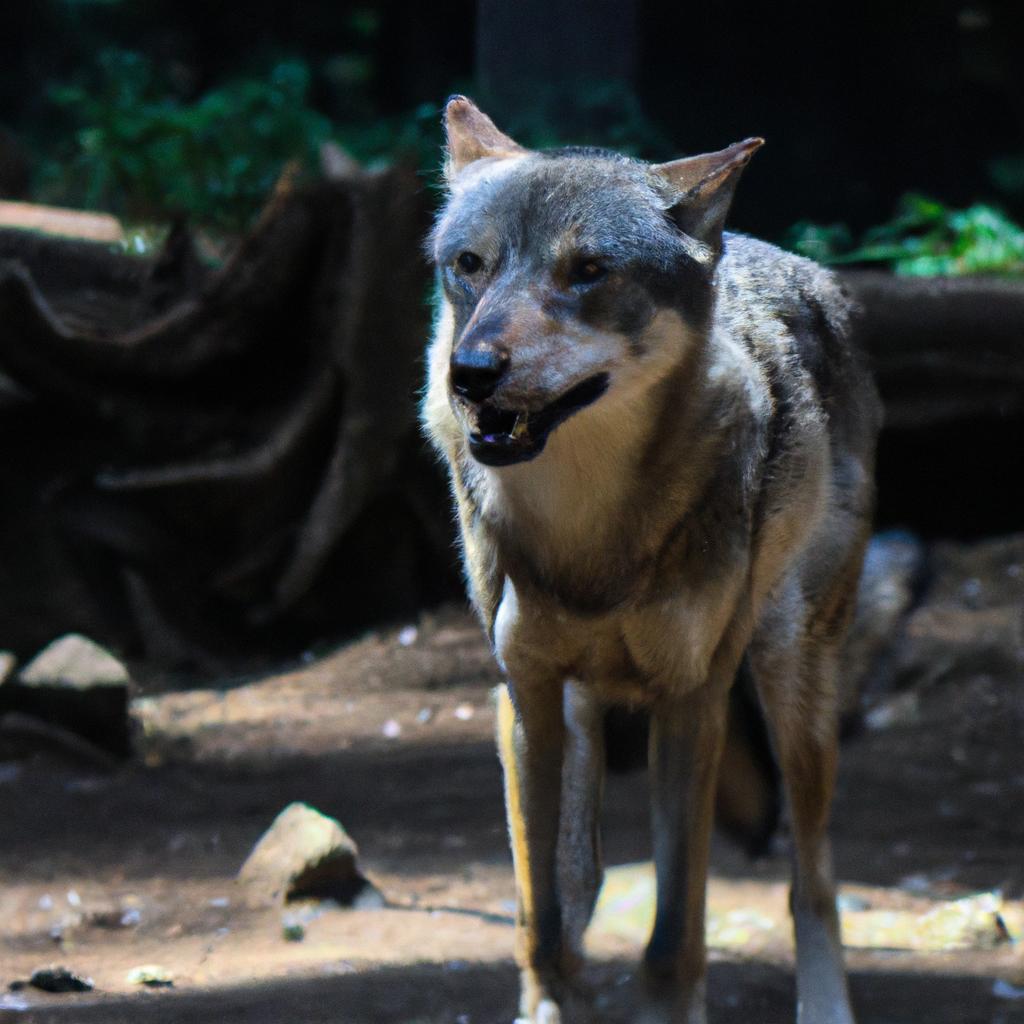 El Lobo Gris Mexicano Es Una Subespecie De Lobo En Peligro Crítico De Extinción Y Solo Queda Un Pequeño Número En La Naturaleza.