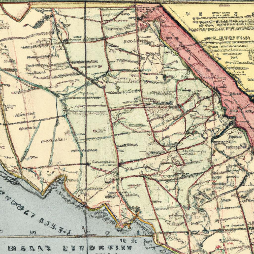 El Mapa De La Línea Mason-Dixon, Trazado En El Siglo XVIII, Es Famoso Por Su Papel En La Historia De Estados Unidos.