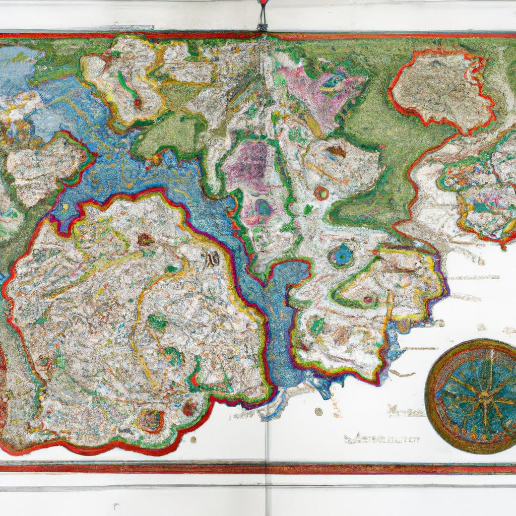 El Mapa De Mundi De Hereford, Creado En El Siglo XIII, Es Uno De Los Mapas Medievales Más Grandes Y Detallados Que Existen.