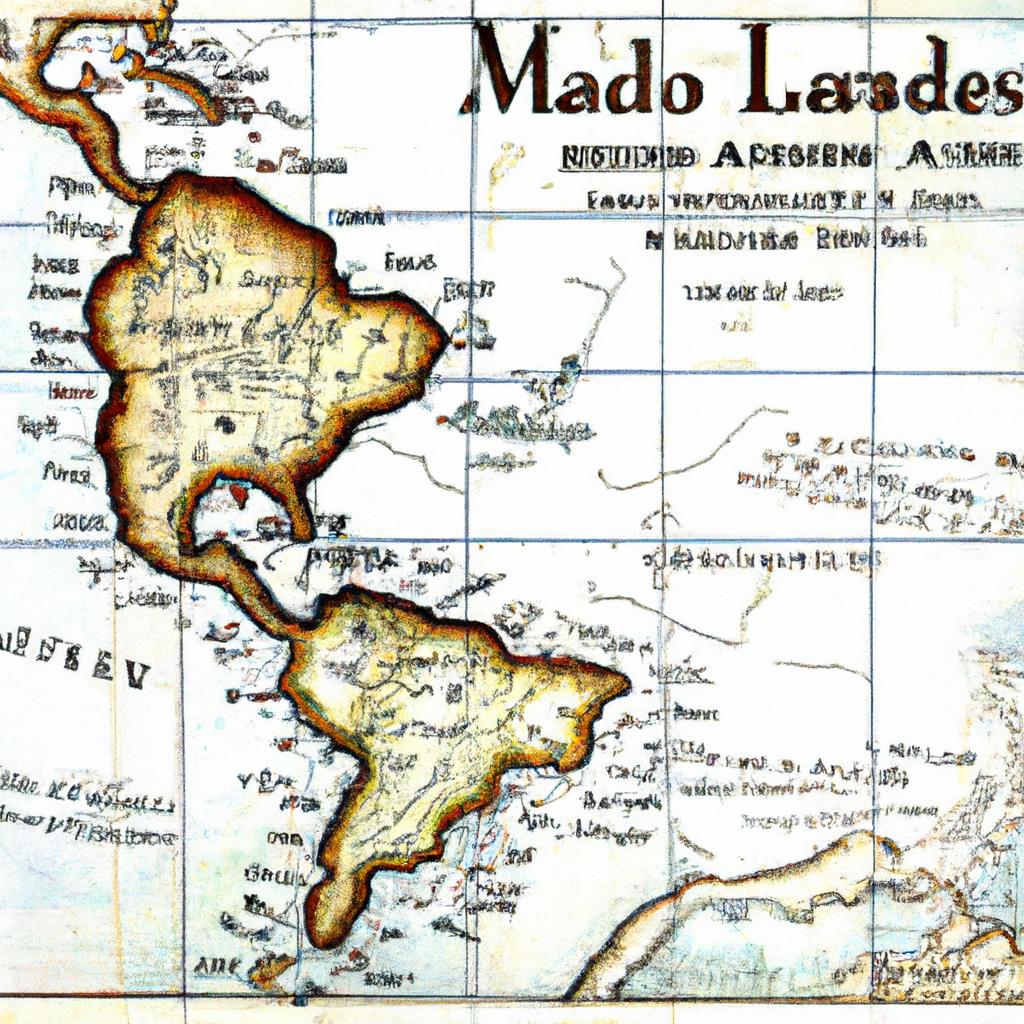 El Mapa De Waldseemüller, Publicado En 1507, Es El Primer Mapa Que Muestra América Como Un Continente Separado.