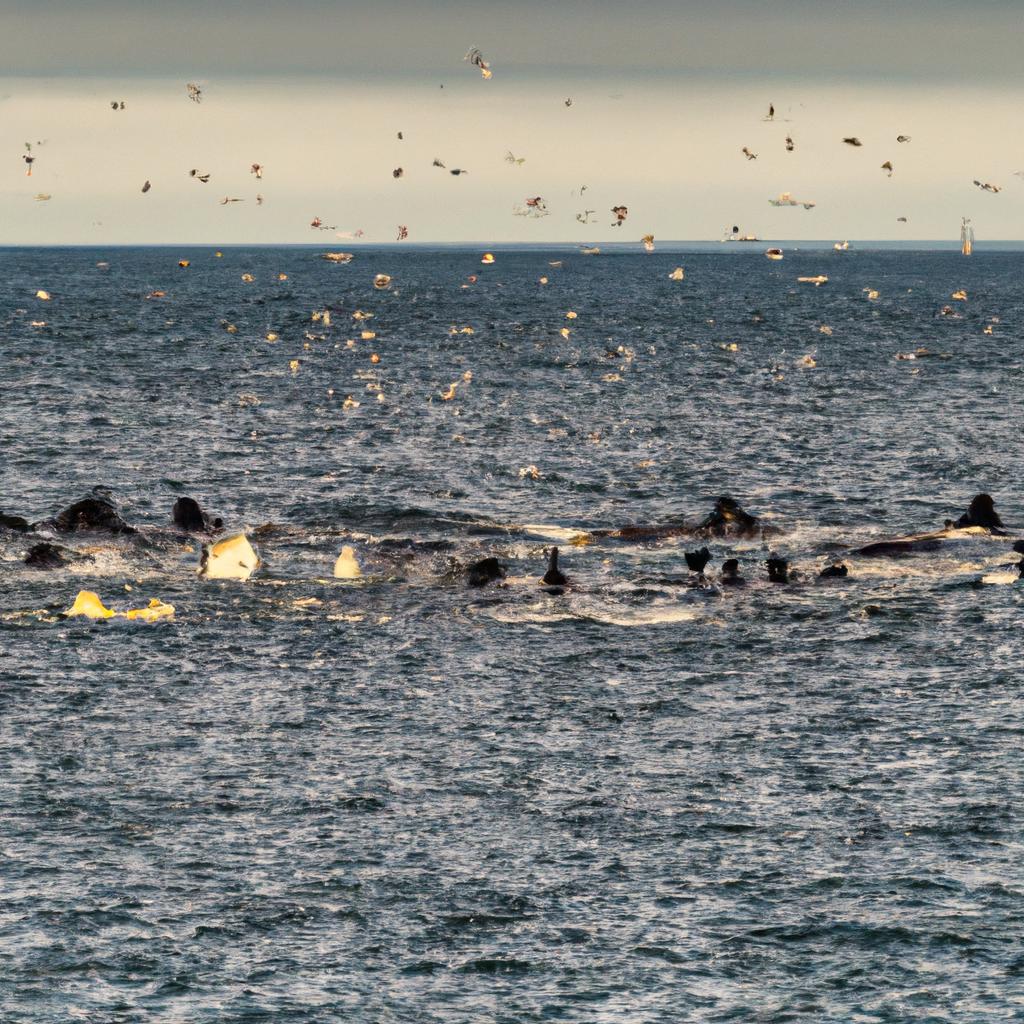 El Mar De Bering Entre Alaska Y Rusia Es Uno De Los Mares Más Ricos En Biodiversidad Del Mundo.