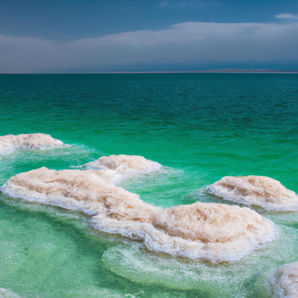 El Mar Muerto Es El Cuerpo De Agua Con La Salinidad Más Alta En El Mundo, Permitiendo A Las Personas Flotar En Su Superficie.