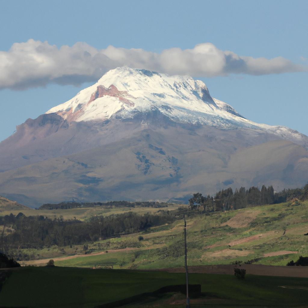 El Monte Chimborazo En Ecuador Es El Punto Más Alejado Del Centro De La Tierra Debido Al Abultamiento Ecuatorial Del Planeta.