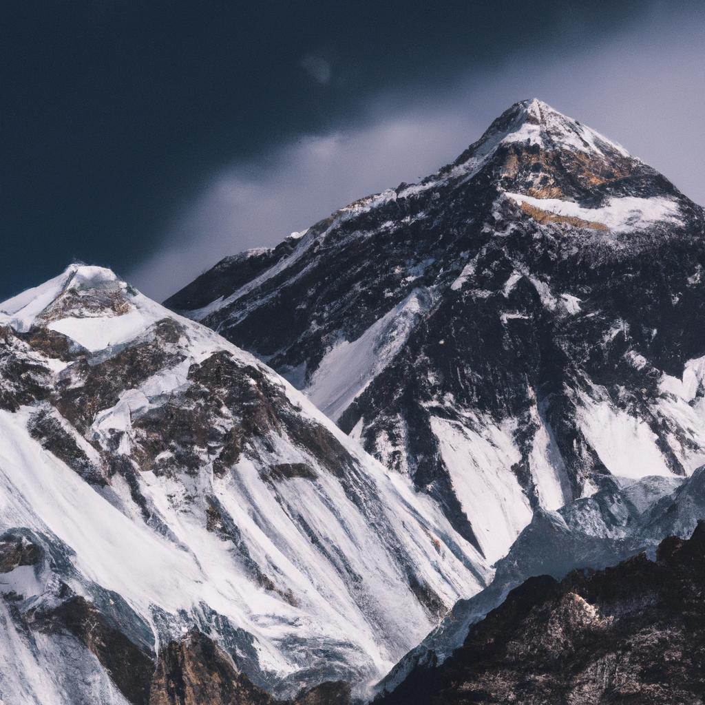 El Monte Everest, Ubicado En La Cordillera Del Himalaya, Es La Montaña Más Alta De La Tierra.