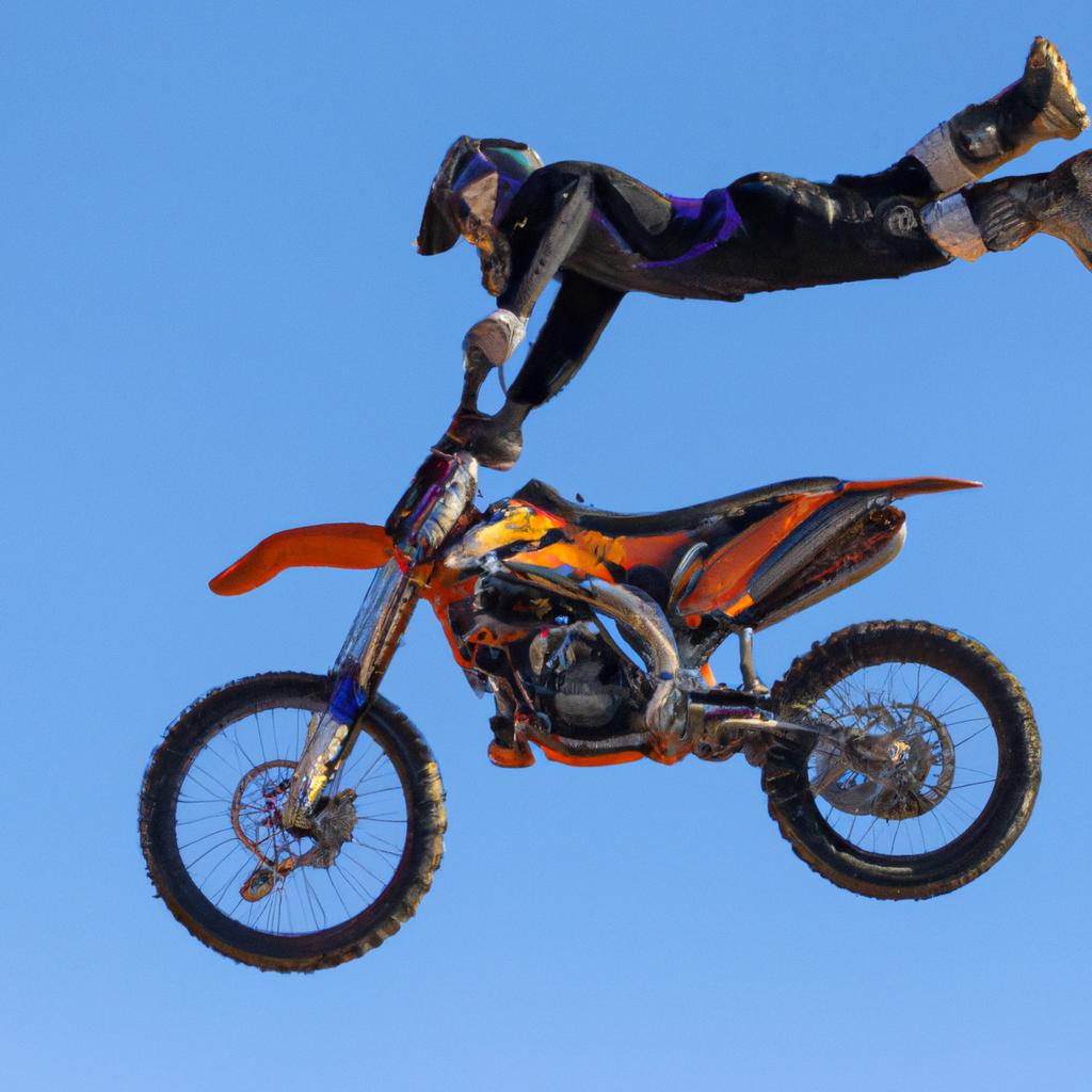 El Motocross Freestyle Es Una Variante Del Motocross Donde Los Pilotos Realizan Acrobacias Y Trucos En El Aire.