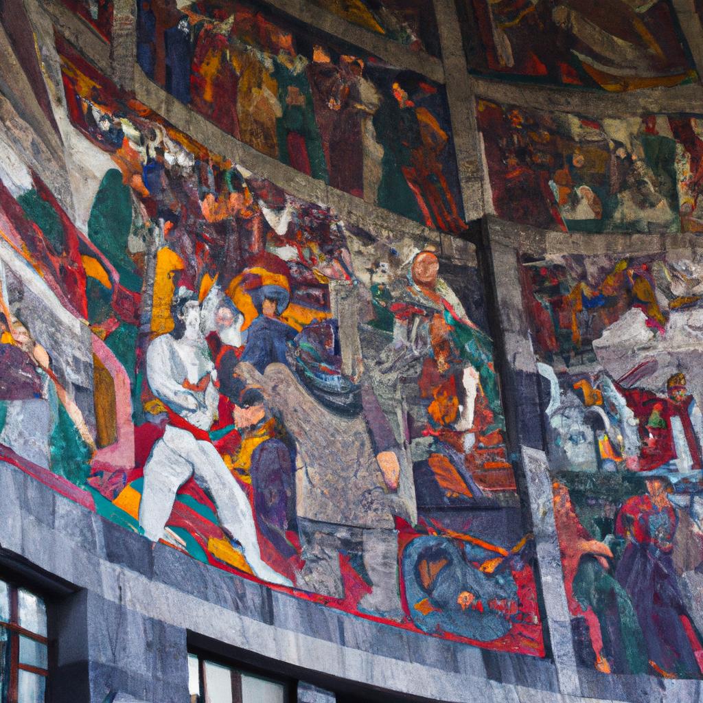 El Muralista Mexicano Diego Rivera Creó Obras De Arte Públicas Que Representaban La Historia Y La Cultura De México, Incluyendo El Famoso Mural En El Palacio Nacional De La Ciudad De México.