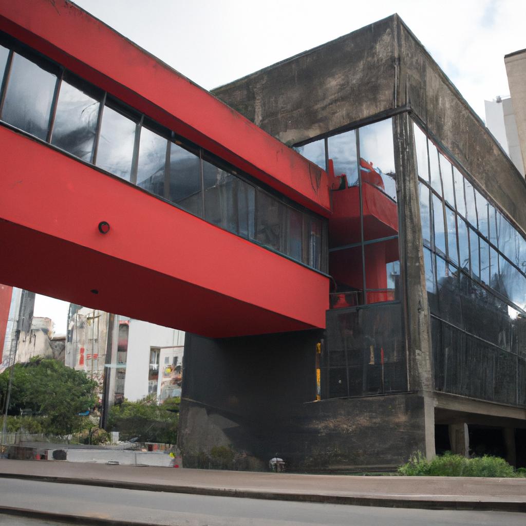 El Museo De Arte Moderno De São Paulo (MASP) En Brasil Es Conocido Por Su Arquitectura Moderna Y Su Colección De Arte Europeo Y Brasileño.