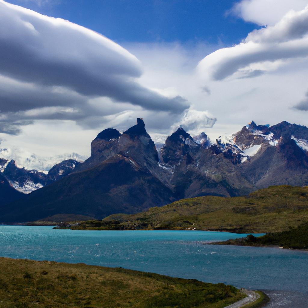 El Parque Nacional Torres Del Paine, En Chile, Es Conocido Por Sus Impresionantes Picos, Glaciares Y Lagos De Color Turquesa, Que Crean Un Paisaje Espectacular.