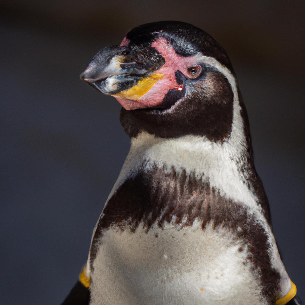 El Pingüino De Ojos Amarillos Es Una Especie De Pingüino Que Tiene Anillos De Plumas Amarillas Alrededor De Los Ojos. Se Encuentra En Las Costas De África.