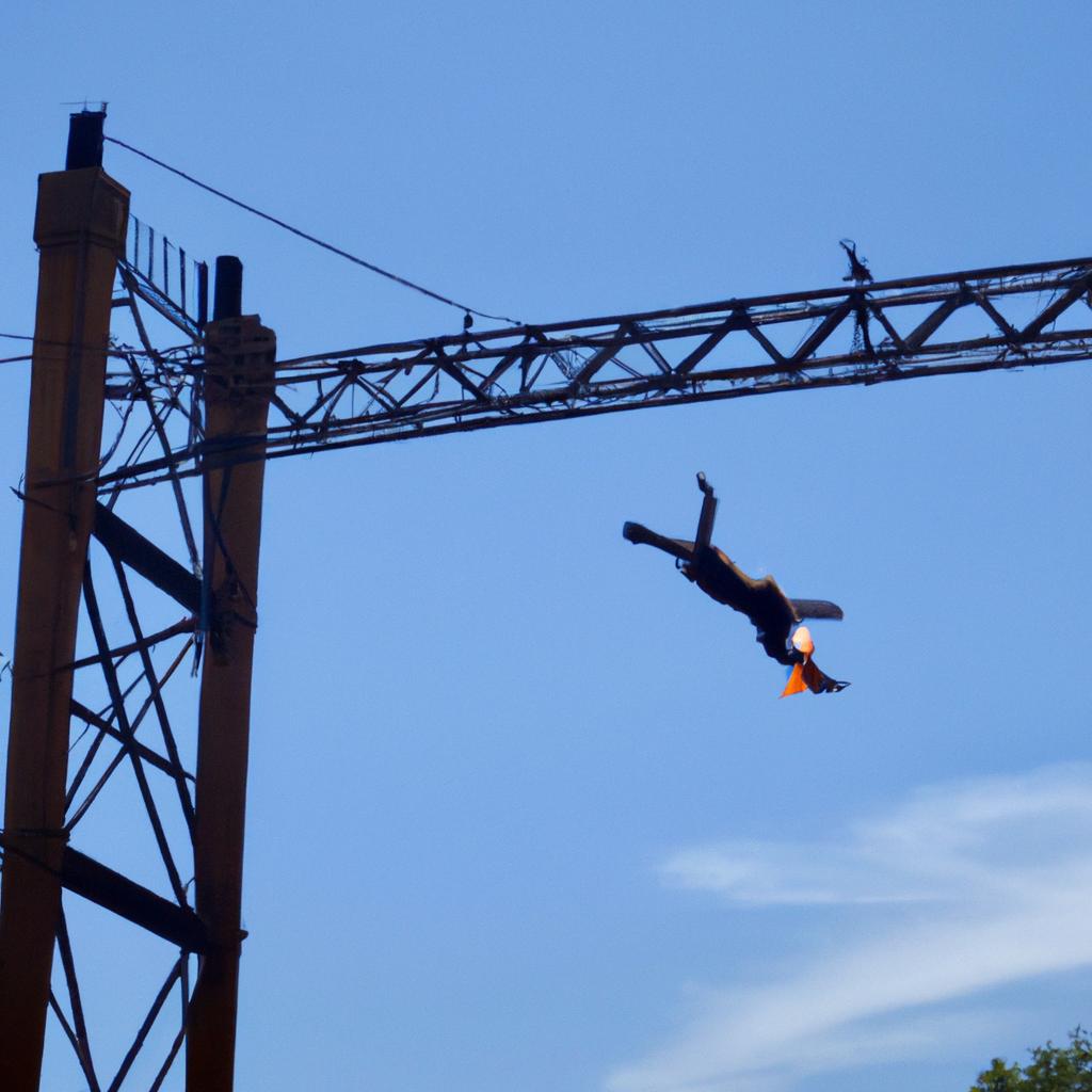 El Puenting Es Similar Al Bungee Jumping, Pero La Cuerda No Es Elástica, Lo Que Resulta En Un Gran Arco.