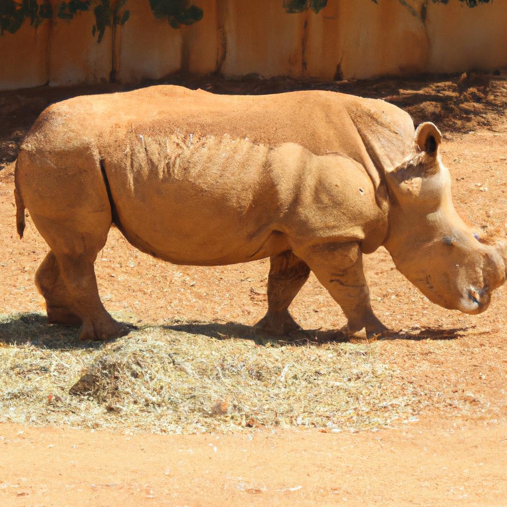 El Rinoceronte Blanco Es El Segundo Mamífero Terrestre Más Grande Después Del Elefante Africano Y Está En Peligro Crítico De Extinción.