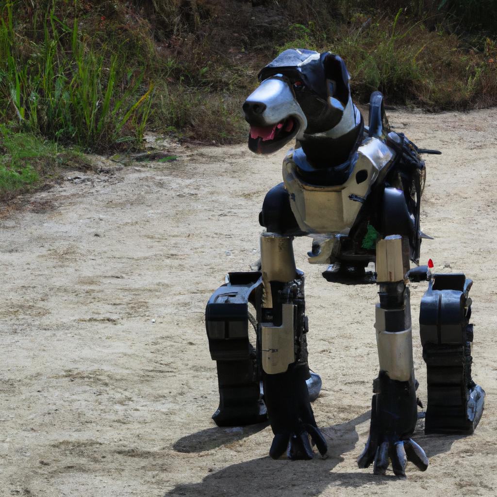 El Robot BigDog, Desarrollado Por Boston Dynamics, Es Capaz De Caminar Sobre Terrenos Difíciles Y Llevar Cargas Pesadas.